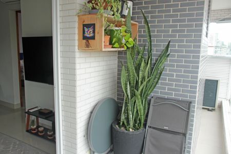 Sala de apartamento para alugar com 2 quartos, 59m² em Vila Matias, Santos