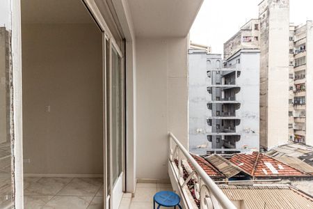 Varanda do Studio de kitnet/studio para alugar com 1 quarto, 40m² em Santa Ifigênia, São Paulo