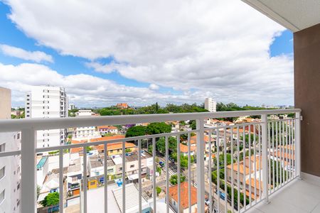 Varanda da Sala de apartamento para alugar com 1 quarto, 29m² em Planalto Paulista, São Paulo