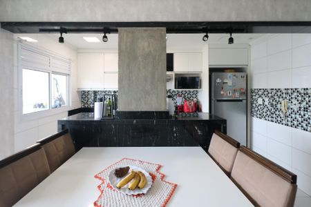 Sala de Jantar de apartamento para alugar com 3 quartos, 150m² em Nova Gerti, São Caetano do Sul