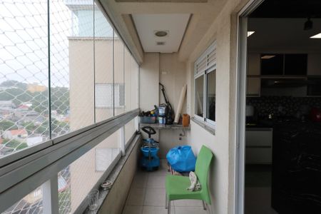 Varanda de apartamento para alugar com 3 quartos, 150m² em Nova Gerti, São Caetano do Sul
