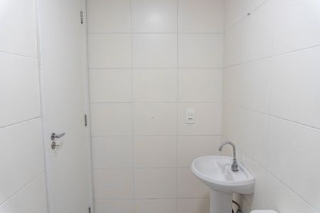 Banheiro da Suíte de apartamento à venda com 1 quarto, 25m² em Jardim Itacolomi, São Paulo