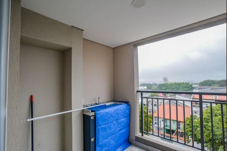 Varanda da Sala de apartamento para alugar com 2 quartos, 68m² em Casa Branca, Santo André