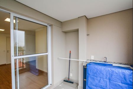 Varanda da Sala de apartamento para alugar com 2 quartos, 68m² em Casa Branca, Santo André