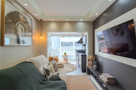 Sala de apartamento à venda com 2 quartos, 64m² em Jardim das Acacias, São Bernardo do Campo