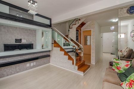 Sala de casa de condomínio à venda com 3 quartos, 77m² em Sarandi, Porto Alegre