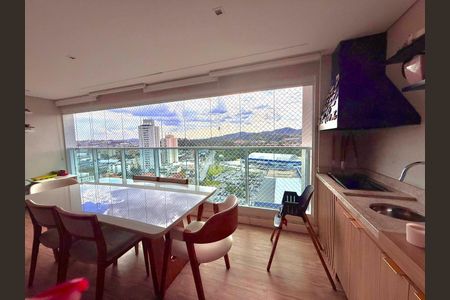 Sacada de apartamento para alugar com 3 quartos, 116m² em Vila Mogilar, Mogi das Cruzes