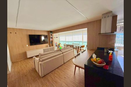 Sala de apartamento para alugar com 3 quartos, 116m² em Vila Mogilar, Mogi das Cruzes