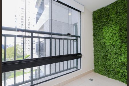 Varanda da Sala de apartamento para alugar com 2 quartos, 40m² em Cidade Jardim, São Paulo