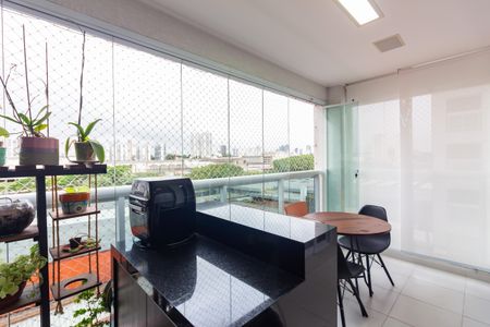 Varanda gourmet de apartamento à venda com 3 quartos, 91m² em Industrial Autonomistas, Osasco