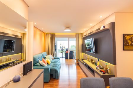 Sala de apartamento à venda com 3 quartos, 91m² em Industrial Autonomistas, Osasco