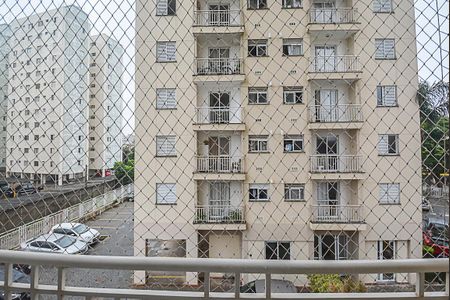 Vista da sacada de apartamento à venda com 2 quartos, 58m² em Vila Normandia, São Bernardo do Campo