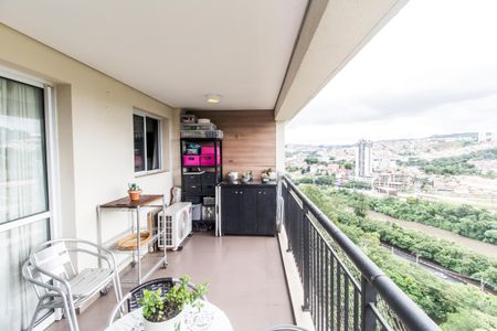 Varanda gourmet de apartamento à venda com 3 quartos, 110m² em Alphaville, Santana de Parnaíba