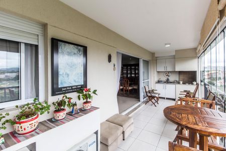 Varanda gourmet de apartamento à venda com 3 quartos, 140m² em Alphaville, Santana de Parnaíba