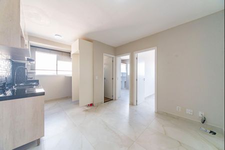 Sala de apartamento para alugar com 2 quartos, 35m² em Vila João Ramalho, Santo André