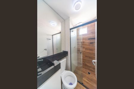 Banheiro de apartamento para alugar com 2 quartos, 35m² em Vila João Ramalho, Santo André