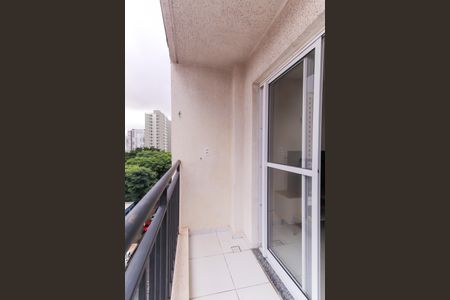 Varanda de kitnet/studio para alugar com 1 quarto, 27m² em Brás, São Paulo