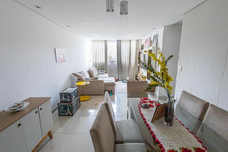 sala de apartamento à venda com 3 quartos, 74m² em Maria Virgínia, Belo Horizonte