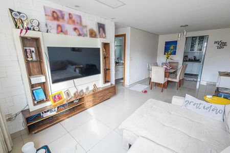 sala de apartamento à venda com 3 quartos, 74m² em Maria Virgínia, Belo Horizonte