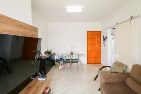 Sala de apartamento à venda com 2 quartos, 70m² em Nova Gerti, São Caetano do Sul