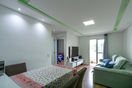 Sala de apartamento à venda com 2 quartos, 60m² em Demarchi, São Bernardo do Campo