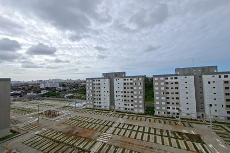 Vista da Sala de apartamento para alugar com 2 quartos, 42m² em Vila Sonia, Praia Grande