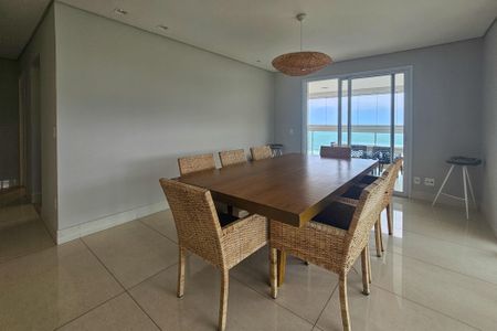 Sala de apartamento para alugar com 5 quartos, 271m² em Jardim Belmar, Guarujá