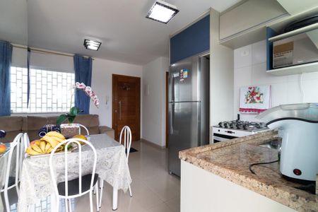 Sala/Cozinha de apartamento para alugar com 2 quartos, 62m² em Cidade Patriarca, São Paulo