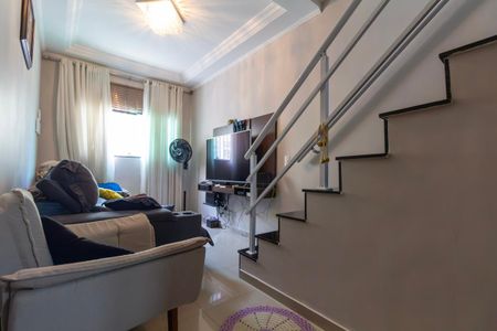 Sala de casa de condomínio à venda com 3 quartos, 78m² em Jardim Danfer, São Paulo