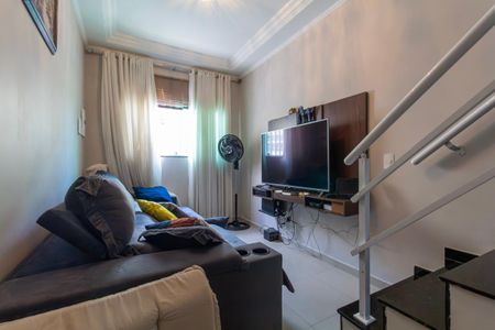 Sala de casa de condomínio à venda com 3 quartos, 78m² em Jardim Danfer, São Paulo