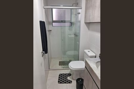 Banheiro de apartamento para alugar com 3 quartos, 81m² em Balneário Tropical, Paulínia
