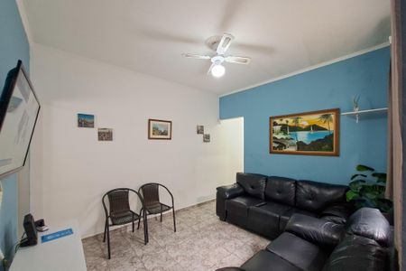 Sala de casa para alugar com 2 quartos, 215m² em Maracanã, Praia Grande