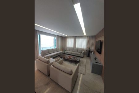 Sala de casa de condomínio à venda com 4 quartos, 360m² em Paquetá, Belo Horizonte