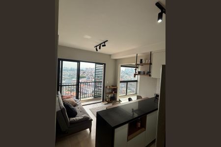 Sala de apartamento para alugar com 1 quarto, 40m² em City Bussocaba, Osasco
