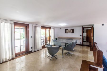 Sala de casa de condomínio à venda com 5 quartos, 800m² em Residencial Zero (tambore), Santana de Parnaíba