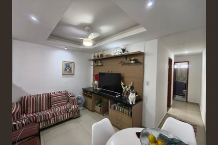 Sala de apartamento à venda com 2 quartos, 49m² em Gardênia Azul, Rio de Janeiro