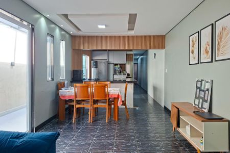 Sala de casa para alugar com 2 quartos, 150m² em Nova Mirim, Praia Grande