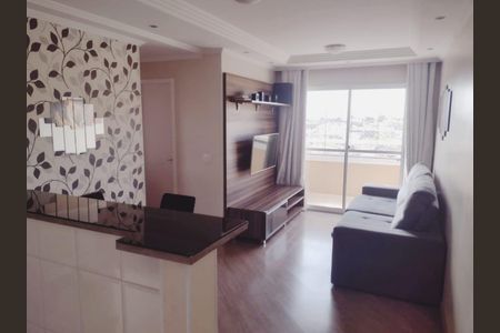 Sala de apartamento à venda com 2 quartos, 54m² em Conjunto Residencial Pombeva, São Bernardo do Campo