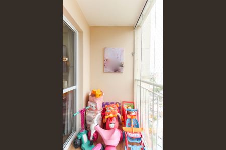 Varanda da Sala de apartamento à venda com 2 quartos, 52m² em Vila Santana, São Paulo