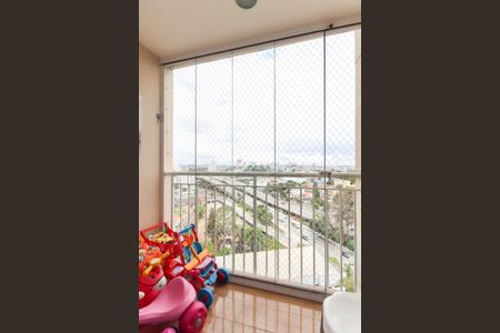 Varanda da Sala de apartamento à venda com 2 quartos, 52m² em Vila Santana, São Paulo