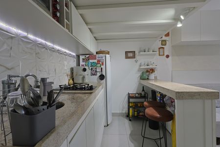Cozinha de kitnet/studio à venda com 1 quarto, 30m² em Santo Agostinho, Belo Horizonte