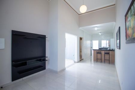 Sala de casa de condomínio para alugar com 3 quartos, 157m² em Jardim Eucaliptos, Sorocaba