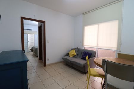 Sala de apartamento para alugar com 1 quarto, 42m² em Nova Aliança, Ribeirão Preto
