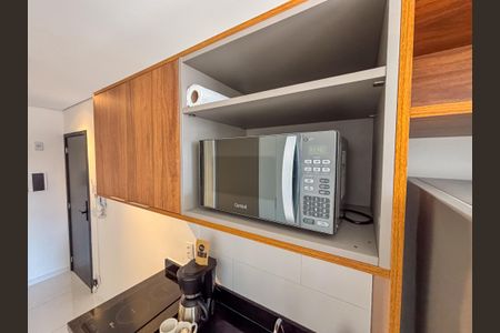 Cozinha de apartamento para alugar com 1 quarto, 27m² em Tatuapé, São Paulo