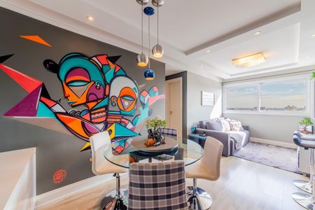 Sala de apartamento para alugar com 2 quartos, 58m² em Passo d’Areia, Porto Alegre