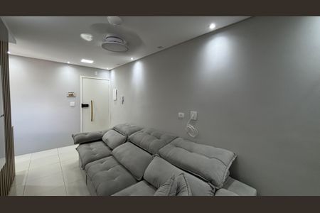 Sala de apartamento à venda com 3 quartos, 90m² em Parque João Ramalho, Santo André