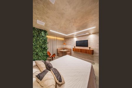 Sala/Quarto de apartamento para alugar com 1 quarto, 27m² em Vila Clementino, São Paulo