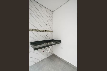 Cozinha de apartamento para alugar com 1 quarto, 30m² em Parque Novo Oratório, Santo André