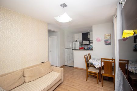 Sala de apartamento à venda com 2 quartos, 45m² em Bernardo Monteiro, Contagem