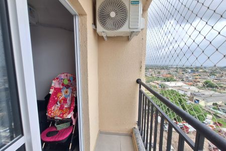 Varanda de apartamento para alugar com 2 quartos, 48m² em Figueira, Duque de Caxias